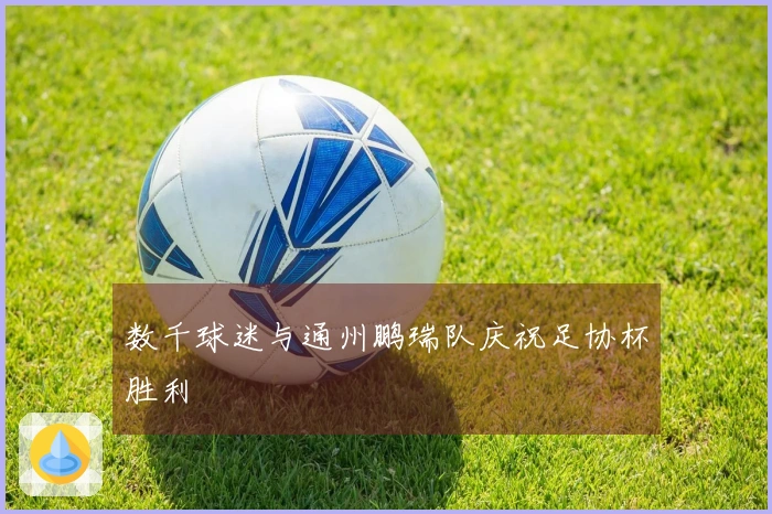 数千球迷与通州鹏瑞队庆祝足协杯胜利